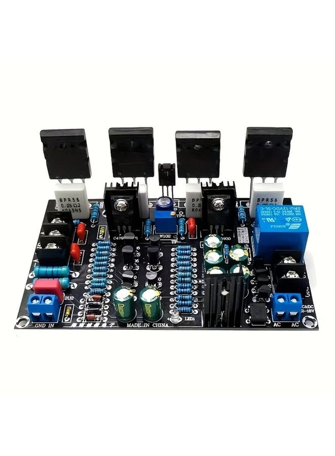 200W Mono 5200 1943 Tube High Power Amplifier Board With Speaker Protect Relay 1pc - Image 5